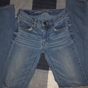 Women’s size 00 straight jeans